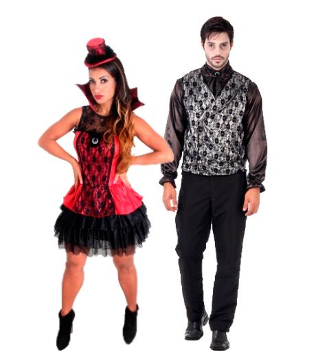 CASAL HALLOWEEN - Aluguel de Fantasias - Breshow Fantasias - Aluguel de  Roupas e Fantasias para festas